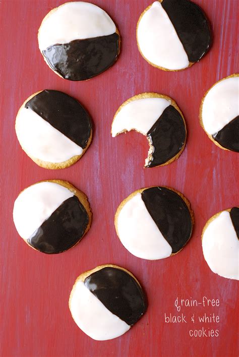 Grain-Free Black & White Cookies