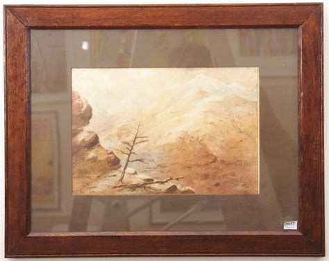 Sold at Auction: S. T. Gill, S.T. GILL (1819-1890) Landscape Gully ...