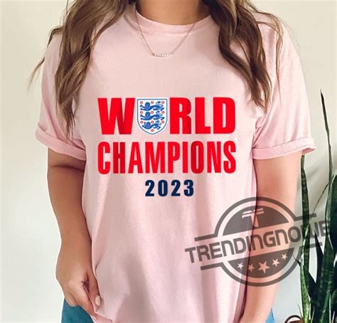 2023 Womens World Cup Champions Shirt 2023 England Champions Shirt ...