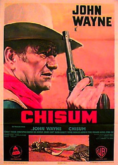 Chisum Original 1970 Italian Due Foglio Movie Poster - Posteritati Movie Poster Gallery