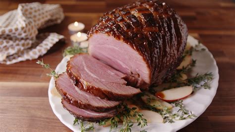 traditional christmas gammon recipe Ham christmas sauce glazed barbecue tangy sweet leg parkmore ...