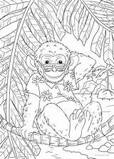 Monkey – Favoreads Coloring Club sketch template