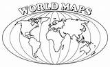 Simple World Map  20 Free PDF Printables Printablee sketch template