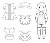 Paper Dolls To Color  10 Free PDF Printables Printablee sketch template