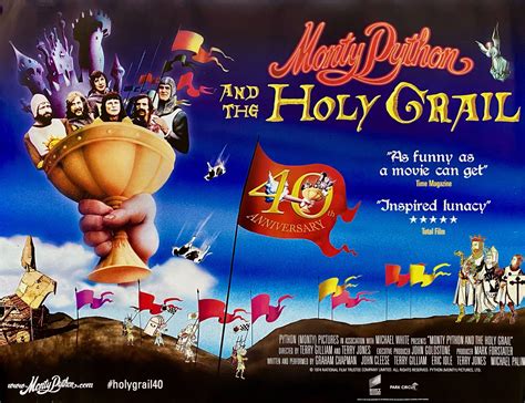 Original Monty Python and the Holy Grail Movie Poster - Comedy