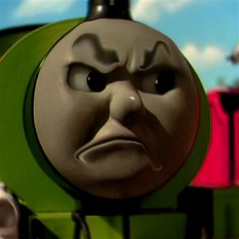 Thomas The Tank Engine Percy Angry