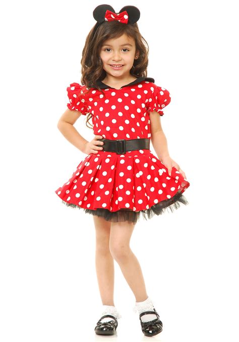 Disney Minnie Mouse Pink Dress Costume For Girls, Official Disney Costume, Toddler Size Small ...