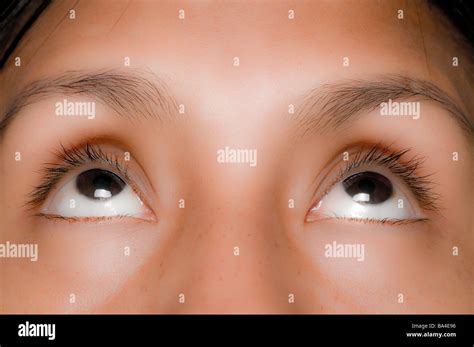 Black or dark brown eyes Stock Photo - Alamy