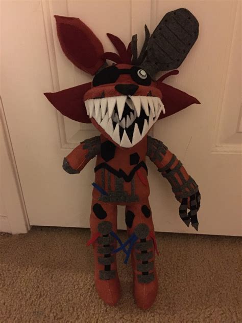 Phantom foxy plush from five nights at freddy's 3 | Etsy