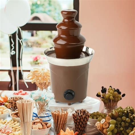 Way To Celebrate 3-Tier Chocolate Fondue Fountain - Walmart.com - Walmart.com