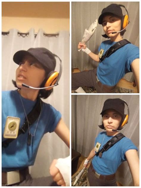 BLU Scout Cosplay TF2 | Tf2 cosplay, Team fortress 2, Team fortess 2