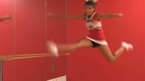 Herkie: Cheerleader How To & Tips for Perfect Jumps and Splits, Cheer with Inez - YouTube