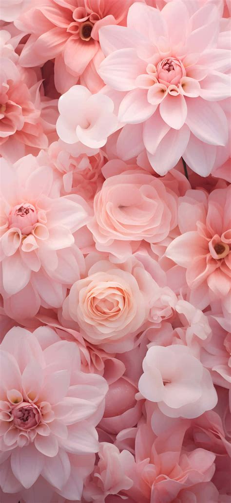 Download Pale Pink Floral Backdrop Wallpaper | Wallpapers.com