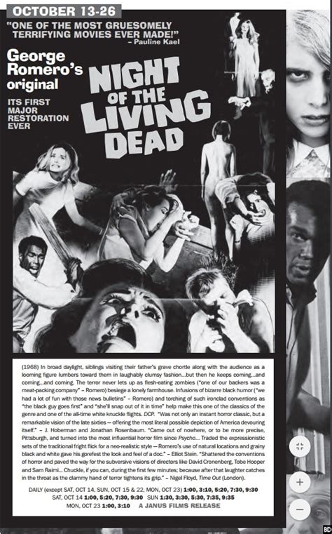 'Night of the Living Dead' 4K Restoration Now Has Theatrical Distribution - Bloody Disgusting