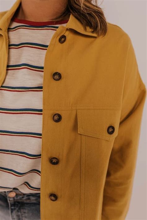 Yellow Cropped Jacket - Women's Outerwear. Summer Outfit Ideas for ...