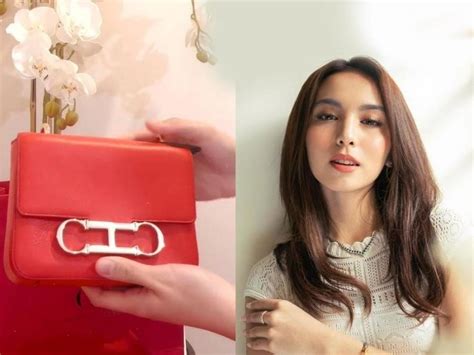 Kyline Alcantara receives Carolina Herrera bag