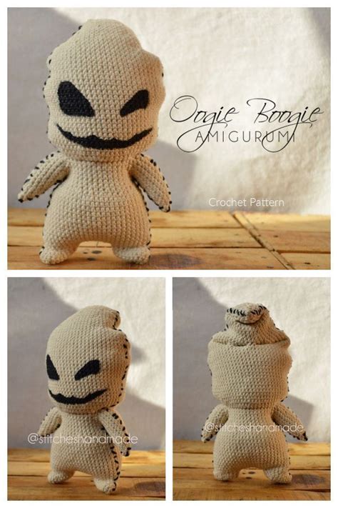 Crochet Oogie Boogie Free Pattern Check Out Our Crochet Oogie Pattern Selection. - Printable ...