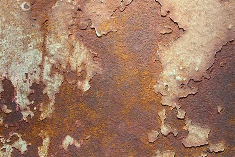 Worn And Cracked Rust Colored Metal Texture The Aging Iron, 60% OFF