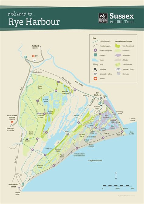 Map | Rye Harbour Nature Reserve