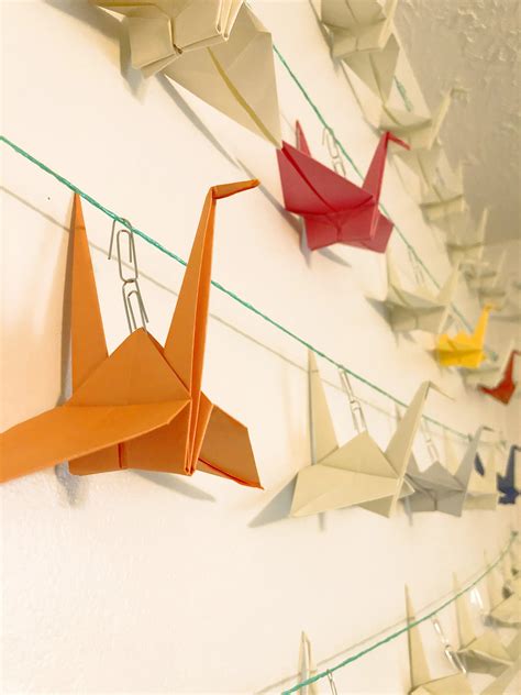 Beloved Paper Cranes for Wall Art and More - PaperPapers Blog