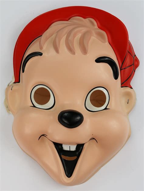 Vintage Alvin and the Chipmunks Halloween Mask 1992 Y093 | The Wild Robot!