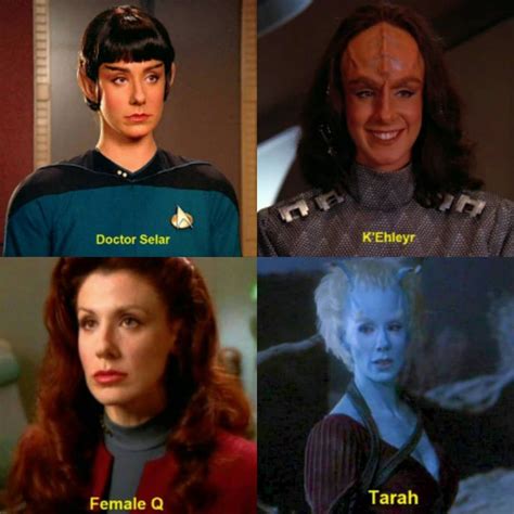 Bold and Beautiful Star Trek Characters