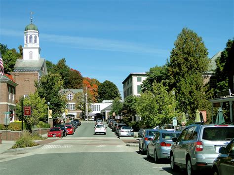 Streets of Peterborough in New Hampshire image - Free stock photo ...