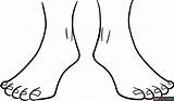 Feet Coloring Page  Easy Drawing Guides sketch template