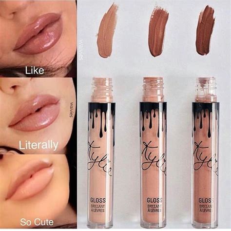 original kylie lip gloss swatches - Style Vanity | Lipgloss swatches, Kylie lip gloss swatches ...