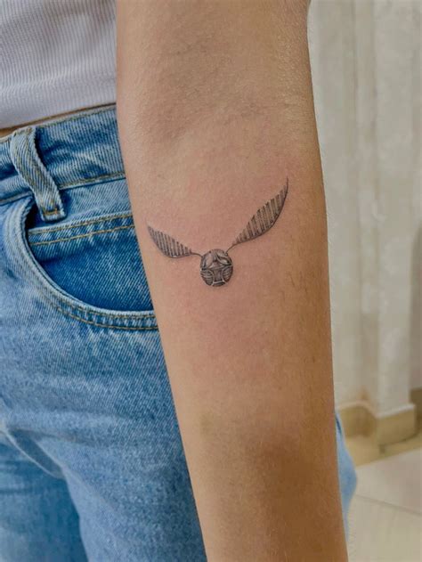 Golden Snitch tattoo