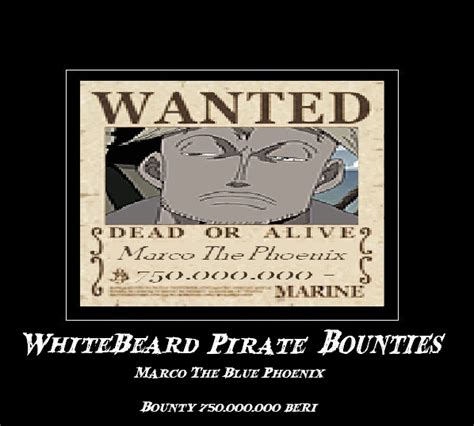 WhiteBeard Pirate Bounties Marco by knuckles22 on DeviantArt