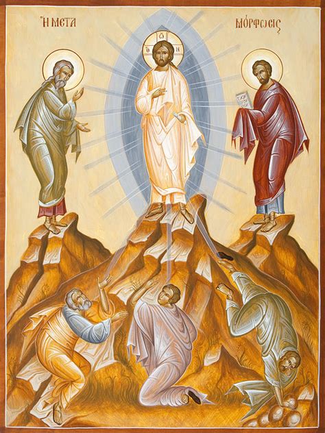 The Transfiguration of Christ Painting by Julia Bridget Hayes - Pixels