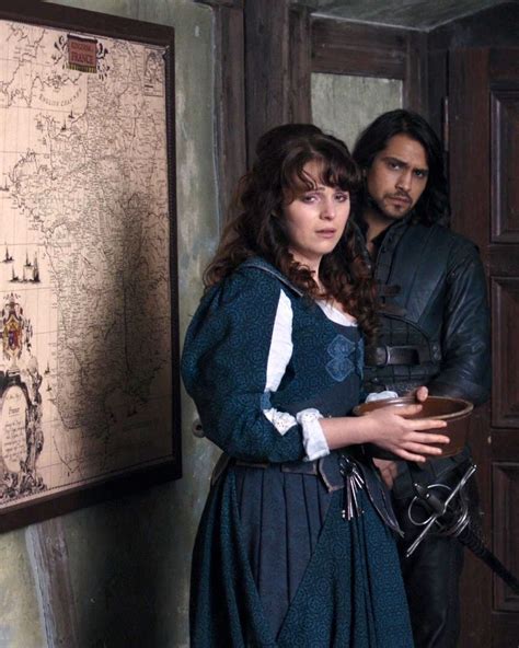 The Musketeers - Constance and D'Artagnan | Costume drama, The three ...