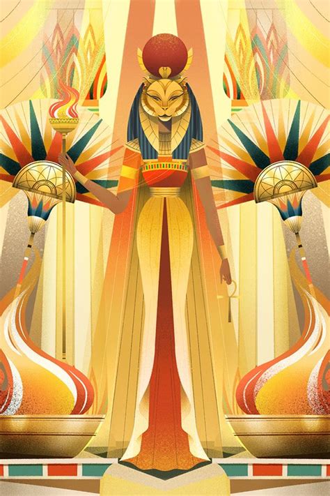 Gods and Goddesses of Ancient Egypt: Egyptian Mythology on Behance ...