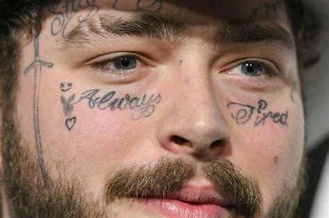 Post Malone's Most Famous Tattoos And Their Meanings - Tattoo News