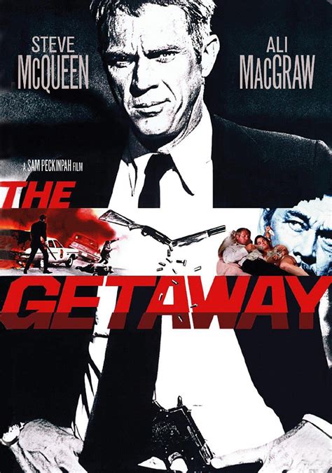 A really cool DVD cover of The Getaway (1972) starring the action icon ...