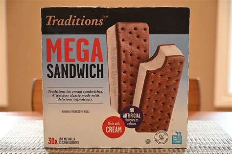 Costco Traditions Mega Sandwich Ice Cream Sandwiches Review, 56% OFF