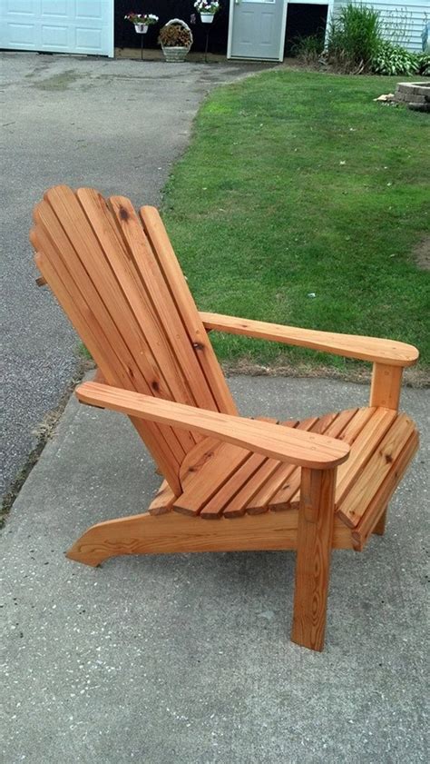 Cedar Adirondack Fanback Chair adirondack furniture outdoor | Etsy in 2020 | Adirondack chairs ...