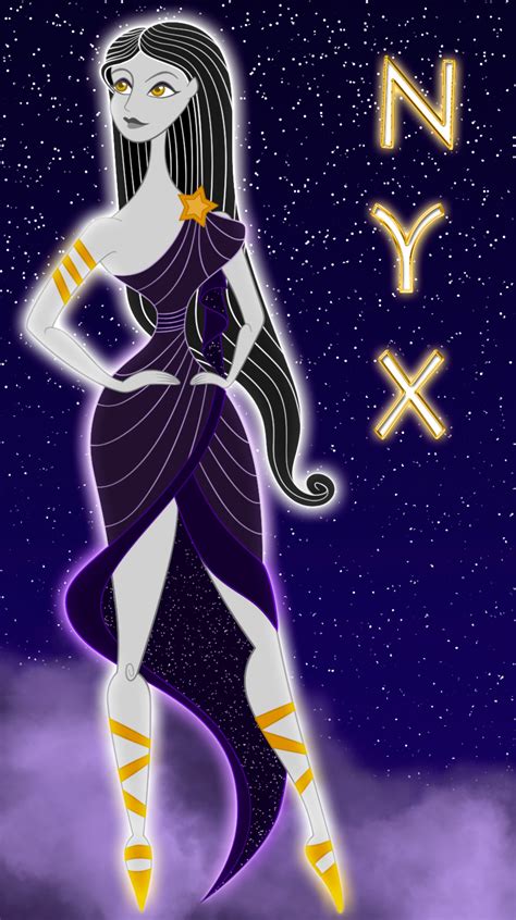 Nyx - Nox by 666-Lucemon-666 on DeviantArt | Disney hercules, Greek ...