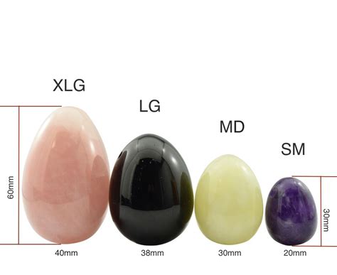 yoni egg sizes | Yoni eggs benefits, Yoni egg, Yoni pearls