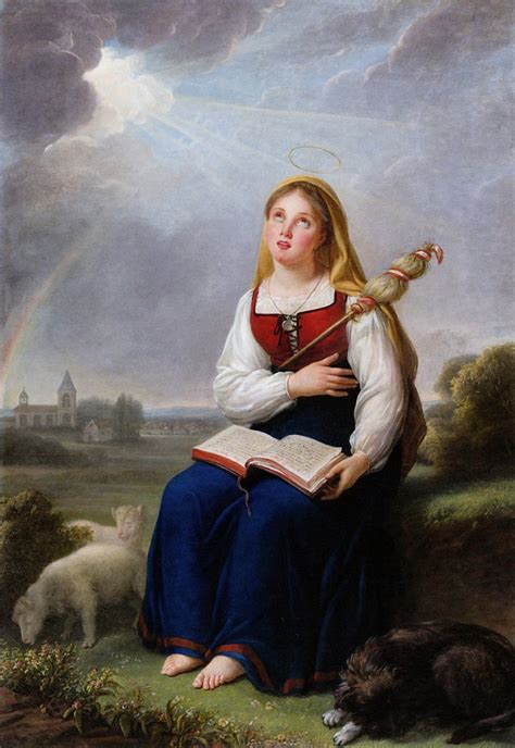 St. Genevieve — Élisabeth Vigée Le Brun – Biblioklept