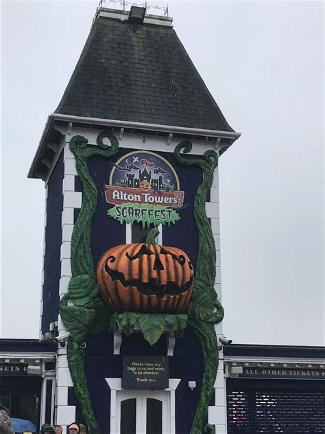 Alton Towers Scarefest 2019 Review