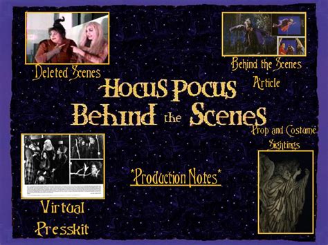 Hocus Pocus Online - Behind the Scenes