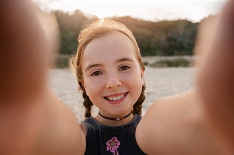 Front view girl having fun at the beach: Free Stock Photo | IMGPANDA - A Free Resources Website