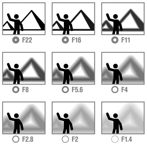 Aperture effect chart #nikoncameras | Photography lessons, Learning photography, Photography basics