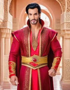 Disney Aladdin Jafar Men Costume. Face Swap. Insert Your Face ID:954563