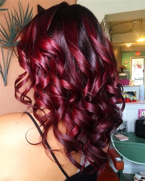 90 ombre hairstyles and hair colors in 2018 | Hair color burgundy, Burgundy hair, Maroon hair