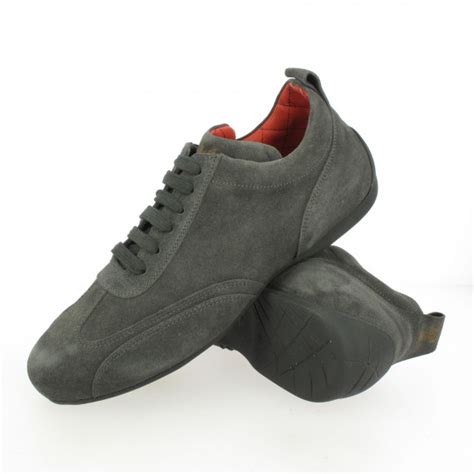 RACING S Low - Graphite Suede