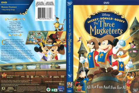 Mickey, Donald, Goofy: The Three Musketeers (2004) Hindi Dubbed Movie ...