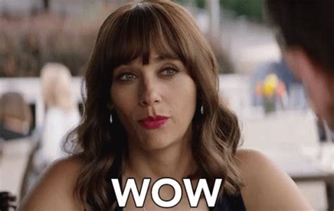 Wow Rashida Jones GIF - Wow RashidaJones Tag - Discover & Share GIFs